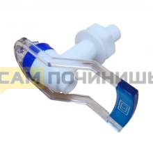 KL005SN Кран кружка синий, резьба наружная T00007